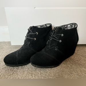 TOMS Wedge Booties